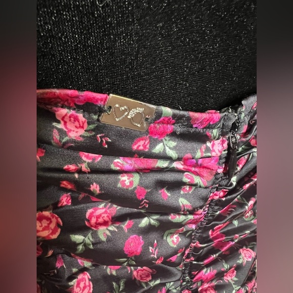 For Love & Lemons Victoria’s Secret Melrose Floral mini dress. Medium EUC - Picture 7 of 13